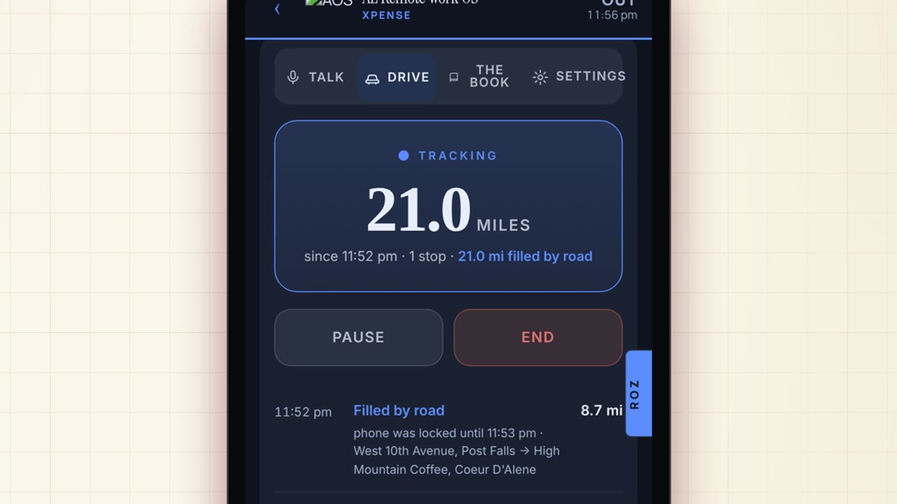 AE Remote Work OS screen