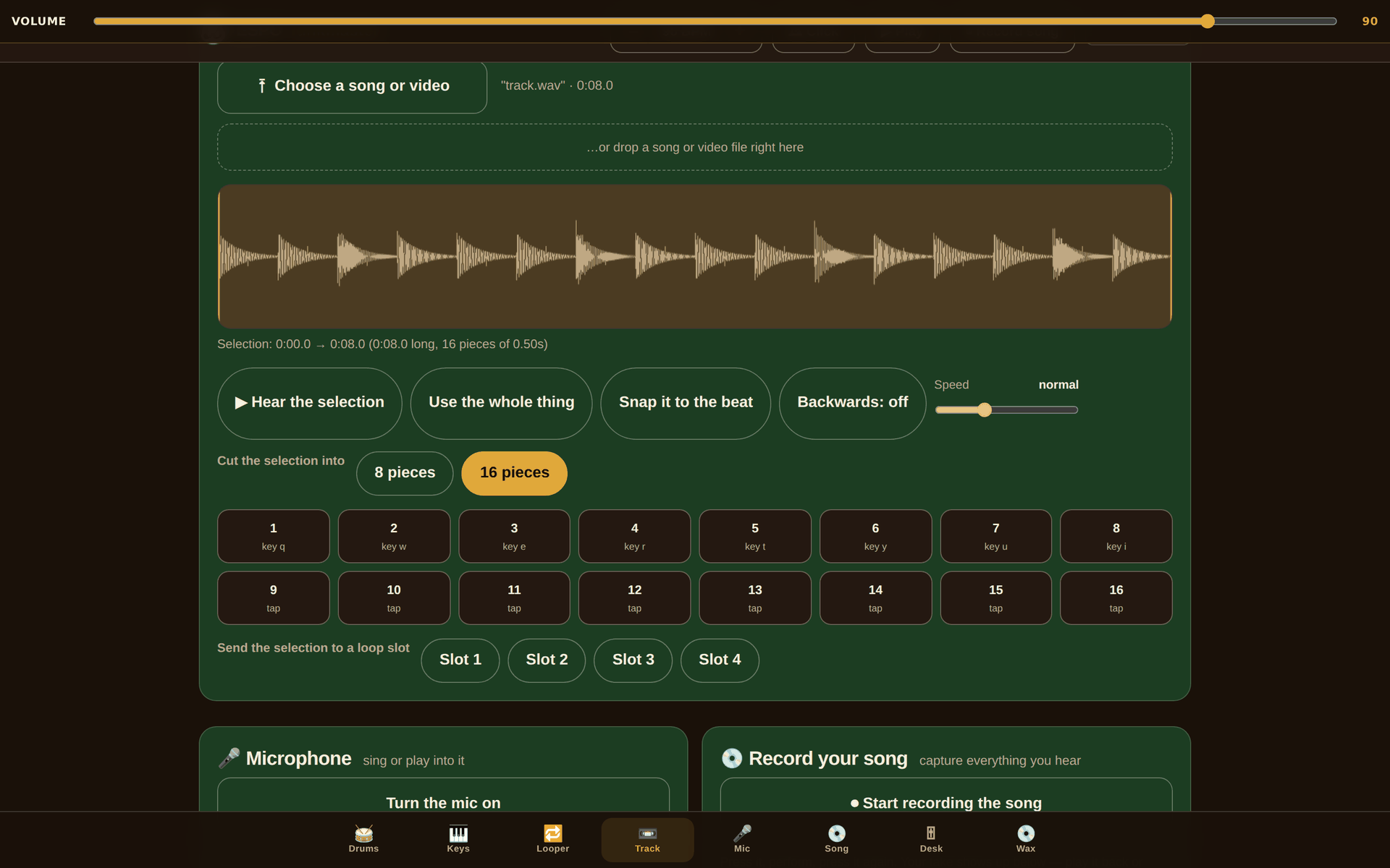 ESPOfunkmaster screenshot