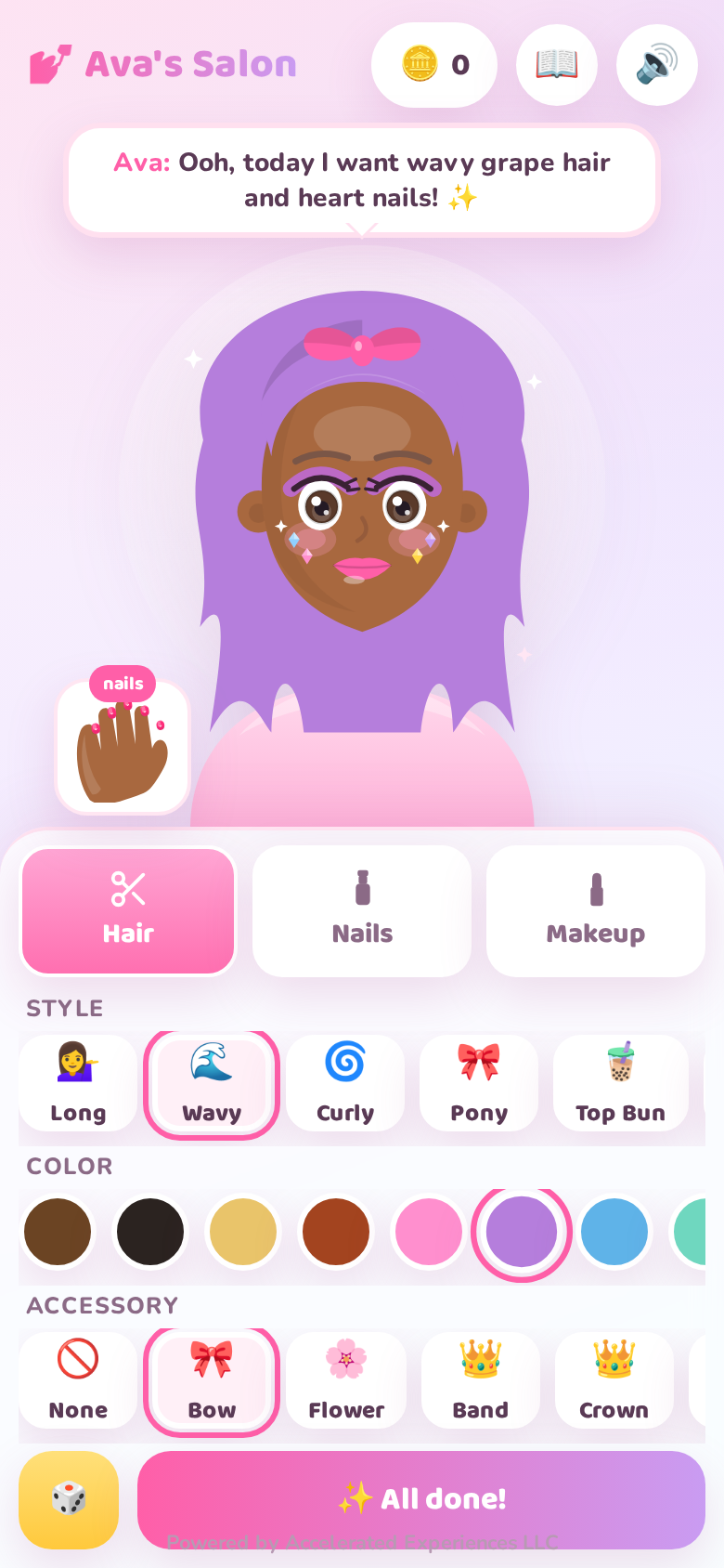 Sparkle Salon screenshot